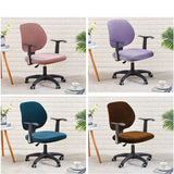 オフィスチェア 背もたれ カバー 通販 オフィスチェアーカバー オフィスチェアカバー イスカバー 椅子カバー チェアーカバー かぶせるだけ かけるだけ オフィス用 事務椅子 伸びる 伸縮