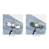 ウエスト 調整 クリップ 通販 調節クリップ ウエスト調整 サイズ調整 ウェスト 調整金具 ズボン パンツ ジーンズ デニム 大人 子ども 子供 女の子 セルフ お直し ウエストクリッパー