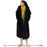 ファーコート レディース 通販 コート ボリュームファーコート ロングコート フェイクファー フード付き ロング ロング丈 暖かい もこもこ ボリューム もふもふ 冬 かわいい アウター