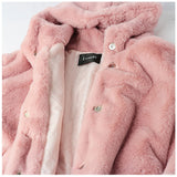 ファーコート レディース 通販 コート ボリュームファーコート ロングコート フェイクファー フード付き ロング ロング丈 暖かい もこもこ ボリューム もふもふ 冬 かわいい アウター