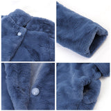 ファーコート レディース 通販 コート ボリュームファーコート ロングコート フェイクファー ロング ロング丈 暖かい もこもこ ボタン ボリューム もふもふ 冬 かわいい アウター