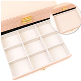 アクセサリーケース 鍵付き 通販 ジュエリーボックス アクセサリーボックス ジュエリーケース アクセサリー ジュエリー 収納 大容量 可愛い おしゃれ シンプル 鏡付き ミラー付き