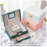 アクセサリーケース 鍵付き 通販 ジュエリーボックス アクセサリーボックス ジュエリーケース アクセサリー ジュエリー 収納 大容量 可愛い おしゃれ シンプル 鏡付き ミラー付き