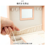 アクセサリーケース 鍵付き 通販 ジュエリーボックス アクセサリーボックス ジュエリーケース アクセサリー ジュエリー 収納 大容量 可愛い おしゃれ シンプル 鏡付き ミラー付き