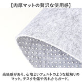 デスクマット マウス対応 60 通販 60x120 120cm 60cm 学習机 マット 勉強机 大きい デスク周り 滑り止め シンプル テーブルマット リモートワーク デスクワーク おしゃれ デスクシート