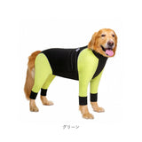 大型犬 つなぎ 犬 通販 ラッシュガード カバーオール ドッグウェア ドッグウエア 犬服 犬の服 犬 いぬ イヌ 服 背面ジッパー 夏服 犬用 海 雪 川 水遊び かわいい おしゃれ