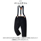 ベビー フォーマル 男の子 長袖 通販 ベビー服 赤ちゃん キッズ セット 上下セット シャツ 蝶ネクタイ リボン パンツ ズボン サスペンダー ズボン吊り チェックシャツ 子供服