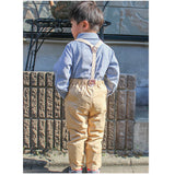 ベビー フォーマル 男の子 長袖 通販 ベビー服 赤ちゃん キッズ セット 上下セット シャツ 蝶ネクタイ リボン パンツ ズボン サスペンダー ズボン吊り パンツセット 子供服 発表会 卒園式