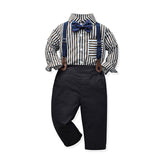 ベビー フォーマル 男の子 長袖 通販 ベビー服 赤ちゃん キッズ セット 上下セット パンツ ズボン シャツ 蝶ネクタイ リボン サスペンダー ズボン吊り パンツセット 子供服 入学式 卒園式