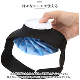 アイスバッグ バンド付き 通販 アイスバック 氷嚢 氷のう アイシングバッグ アイシング 冷却バッグ 熱中症対策グッズ 熱中症対策 クールダウン 冷却 熱 ケガ けが 保冷剤 可愛い かわいい