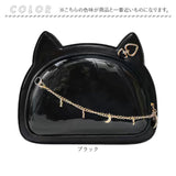 痛バッグ ショルダーバッグ 猫耳 推し活 通販 痛バ 痛バック 推し活バッグ 透明バッグ 透明バック 推し活バック クリアバッグ クリアバック 見せバッグ 見せバック ショルダー ビニール
