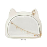 痛バッグ ショルダーバッグ 猫耳 推し活 通販 痛バ 痛バック 推し活バッグ 透明バッグ 透明バック 推し活バック クリアバッグ クリアバック 見せバッグ 見せバック ショルダー ビニール