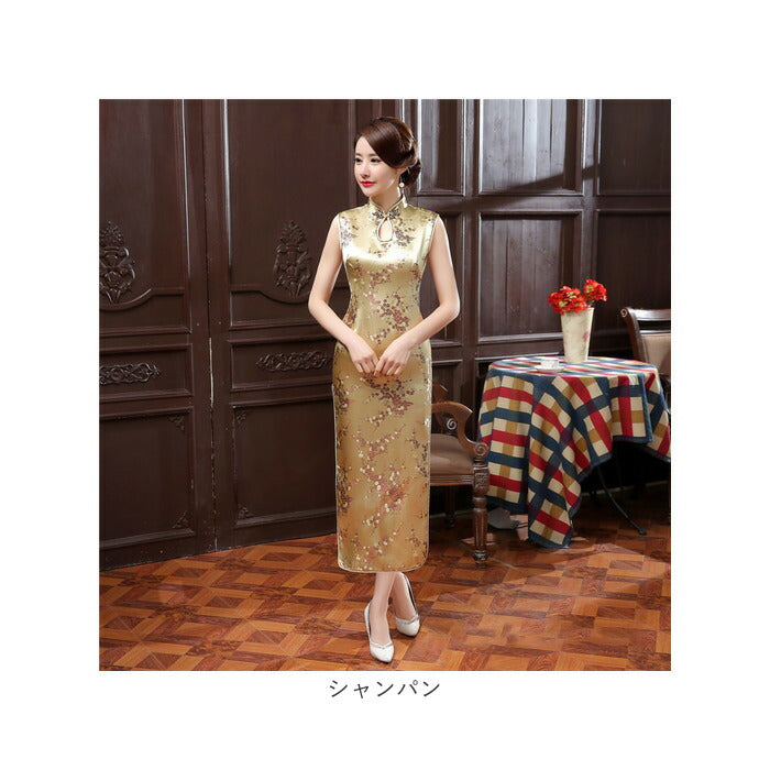 VIVIENNE TAM ノースリーブ チャイナドレス風トップス サイズ0