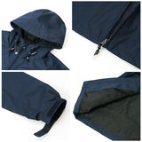 ジャケット フード付き 長袖 通販 ウインドブレーカー コート マウンテンパーカー 作業服 登山ウェア 薄手 レディース メンズ はっ水 撥水 無地 防寒 保温 防風 春 春物 秋 秋物