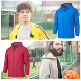 ジャケット フード付き 長袖 通販 ウインドブレーカー コート マウンテンパーカー 作業服 登山ウェア 薄手 レディース メンズ はっ水 撥水 無地 防寒 保温 防風 春 春物 秋 秋物