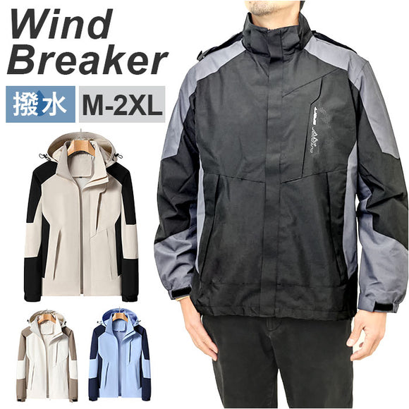 ジャケット フード付き 長袖 通販 ウインドブレーカー コート マウンテンパーカー 作業服 登山ウェア レディース メンズ 無地 防風 防寒 春 春物 秋 秋物 カジュアル アウトドア 通気性
