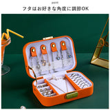 アクセサリーケース 小さい 通販 ジュエリーボックス 持ち運び ジュエリーケース アクセサリーボックス アクセサリー ジュエリー 収納 コンパクト ネックレス おしゃれ 可愛い シンプル