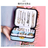 アクセサリーケース 小さい 通販 ジュエリーボックス 持ち運び ジュエリーケース アクセサリーボックス アクセサリー ジュエリー 収納 コンパクト ネックレス おしゃれ 可愛い シンプル