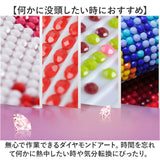 ダイヤモンドアート ビーズアート 通販 キット キットセット ダイヤモンド アート ダイアモンドアート 手芸 手芸キット バラ 花 ビーズ ハンドメイド ツールセット
