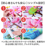 ダイヤモンドアート キット 通販 ビーズアート キットセット ダイヤモンドペインティング ダイヤモンド アート ダイアモンドアート ビーズ ハンドメイド 花 ひまわり 向日葵 手芸