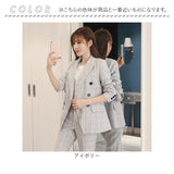 ビジネススーツ レディース?セットアップ 通販 パンツスーツ フォーマルスーツ ジャケット パンツ セット 上下 カジュアルスーツ ズボン 長袖 チェック きれいめ シンプル 上下セット