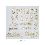 レターバナー 木製 通販 木製カレンダー 月齢フォト ニューボーンフォト 記念日用レターバナー お食い初め 100日 撮影小物 誕生日 飾り付け 記念 バースデー飾り かわいい おしゃれ