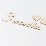 レターバナー 木製 通販 木製カレンダー 月齢フォト ニューボーンフォト 記念日用レターバナー お食い初め 100日 撮影小物 誕生日 飾り付け 記念 バースデー飾り かわいい おしゃれ