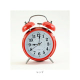 目覚まし時計 ベル 大音量 静か 通販 アナログ時計 アナログ めざまし時計 目覚まし 時計 アラームクロック アラーム クロック 置時計 卓上 置き時計 めざまし サイレント ダブルベル