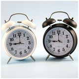 目覚まし時計 ベル 大音量 静か 通販 アナログ時計 アナログ めざまし時計 目覚まし 時計 アラームクロック アラーム クロック 置時計 卓上 置き時計 めざまし サイレント ダブルベル