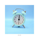 目覚まし時計 ベル 小さい 通販 ミニ アナログ時計 めざまし時計 目覚まし 時計 アラームクロック アラーム クロック 置時計 置き時計 めざまし ダブルベル ツインベル かわいい