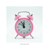 目覚まし時計 ベル 小さい 通販 ミニ アナログ時計 めざまし時計 目覚まし 時計 アラームクロック アラーム クロック 置時計 置き時計 めざまし ダブルベル ツインベル かわいい