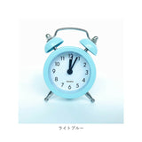 目覚まし時計 ベル 小さい 通販 ミニ アナログ時計 めざまし時計 目覚まし 時計 アラームクロック アラーム クロック 置時計 置き時計 めざまし ダブルベル ツインベル かわいい