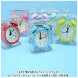 目覚まし時計 ベル 小さい 通販 ミニ アナログ時計 めざまし時計 目覚まし 時計 アラームクロック アラーム クロック 置時計 置き時計 めざまし ダブルベル ツインベル かわいい