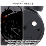 目覚まし時計 ベル 大音量 通販 アナログ時計 アナログ めざまし時計 目覚まし 時計 アラームクロック アラーム クロック 置時計 置き時計 めざまし ダブルベル ツインベル ライト