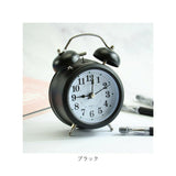 目覚まし時計 ベル 大音量 大数字 通販 アナログ時計 アナログ めざまし時計 目覚まし 時計 アラームクロック アラーム クロック 置時計 置き時計 ダブルベル ツインベル めざまし