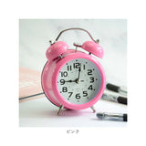 目覚まし時計 ベル 大音量 大数字 通販 アナログ時計 アナログ めざまし時計 目覚まし 時計 アラームクロック アラーム クロック 置時計 置き時計 ダブルベル ツインベル めざまし