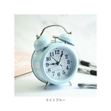 目覚まし時計 ベル 大音量 大数字 通販 アナログ時計 アナログ めざまし時計 目覚まし 時計 アラームクロック アラーム クロック 置時計 置き時計 ダブルベル ツインベル めざまし