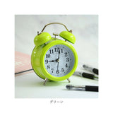 目覚まし時計 ベル 大音量 大数字 通販 アナログ時計 アナログ めざまし時計 目覚まし 時計 アラームクロック アラーム クロック 置時計 置き時計 ダブルベル ツインベル めざまし