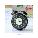 目覚まし時計 ベル 夜光 通販 アナログ時計 アナログ めざまし時計 目覚まし 時計 アラームクロック アラーム クロック 置時計 置き時計 めざまし ダブルベル ツインベル 金属 金属ベル