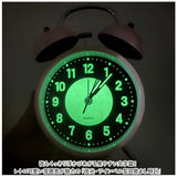 目覚まし時計 ベル 夜光 通販 アナログ時計 アナログ めざまし時計 目覚まし 時計 アラームクロック アラーム クロック 置時計 置き時計 めざまし ダブルベル ツインベル 金属 金属ベル