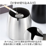 灰皿 フタ付 通販 ふた付灰皿 蓋付 ステンレス灰皿 大容量 タバコ 防臭 飲食店 おしゃれ オシャレ 屋外 庭 バルコニー 屋外テラス 機能的 シンプル 携帯灰皿 卓上灰皿 屋外灰皿 蓋付灰皿