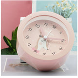 目覚まし時計 秒針 静か 動物 通販 アナログ時計 アナログ めざまし時計 目覚まし 時計 アラームクロック アラーム クロック 置時計 置き時計 めざまし どうぶつ 動物 かわいい 寝室