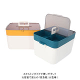 救急箱 通販 薬箱 くすりばこ 救急ボックス きゅうきゅうばこ 医療箱 薬入れ おくすり箱 クスリ箱 収納箱 収納ケース メディカルボックス 大容量 2層式 仕切り 裁縫箱 小物入れ