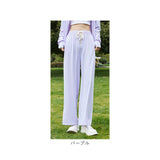 ラッシュガード ズボン レディース 通販 ラッシュパンツ 長ズボン パンツ ロングパンツ ボトムス 日焼け対策 ひんやり 薄手 速乾性 スリット入り ストレート 水着の上から ウエストゴム