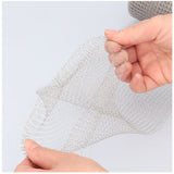 防鼠バリケード 2個セット 通販 ネズミ侵入防止 ステンレスネット 金網 ロール ステンレス 駆除 侵入対策 亀甲金網 ソフトタイプ ねずみ ネズミ 鼠 隙間 壁 通気口 排水口 庭