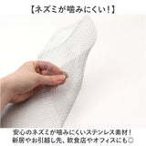 防鼠バリケード 通販 ネズミ侵入防止 ステンレスネット 金網 ロール ステンレス 駆除 侵入対策 亀甲金網 ソフトタイプ ねずみ ネズミ 鼠 隙間 壁 通気口 排水口 庭 ガーデニング 侵入口