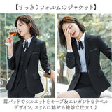 レディース スーツ セットアップ ビジネス 通販 セレモニースーツ フォーマルスーツ パンツスーツ 上下セット レディーススーツ ビジネススーツ 長袖 無地 ビジカジ リクルート 通勤