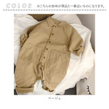 カバーオール キッズ 子供服 通販 オーバーオール 繋ぎ サロペット つなぎ 普段着 長袖 ポケット ボタン ゆったり カジュアル かわいい 女の子 子供 子ども こども 韓国