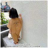 カバーオール キッズ 子供服 通販 オーバーオール 繋ぎ サロペット つなぎ 普段着 半袖 ポケット ボタン ゆったり カジュアル かわいい 女の子 子供 子ども こども 韓国