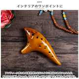 オカリナ 楽器 通販 12穴 12穴オカリナ 笛 スモークオカリナ スモーク cキー c調 cトーン 木管楽器 okarina 吹奏楽器 初心者 おしゃれ 音楽 演奏
